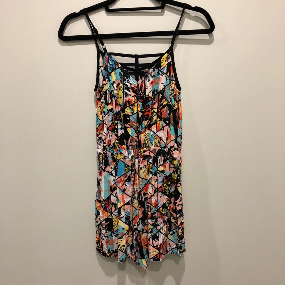 Multicolored Romper XS